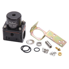 Load image into Gallery viewer, Edelbrock 174053 Carbureted Adjustable Bypass Fuel Pressure Regulator (180 GPH) in Black Finish