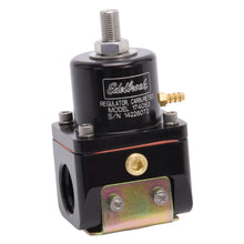 Load image into Gallery viewer, Edelbrock 174053 Carbureted Adjustable Bypass Fuel Pressure Regulator (180 GPH) in Black Finish