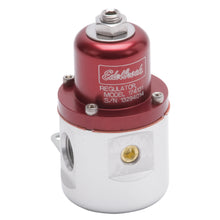 Load image into Gallery viewer, Edelbrock 174131 Carbureted Adjustable Bypass Fuel Pressure Regulator (160 GPH) in Red Finish