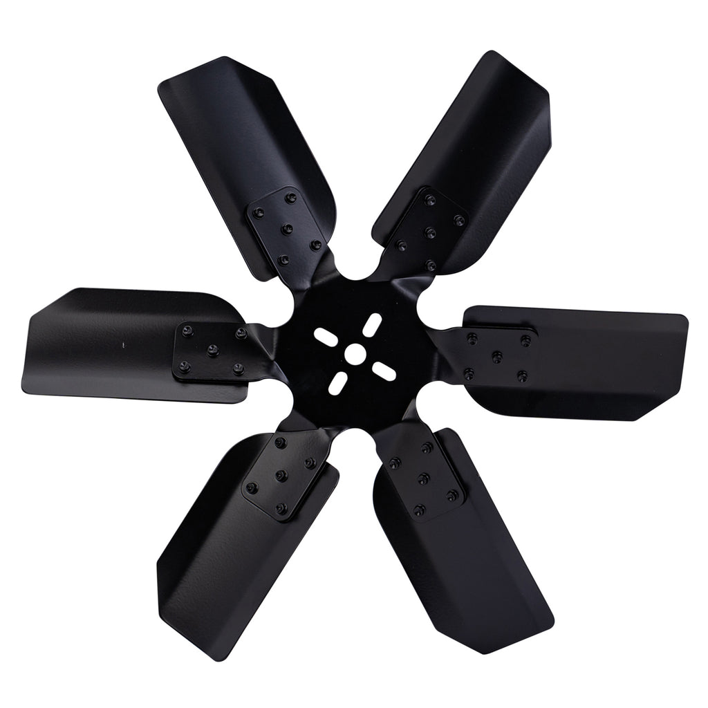 Derale 17420 20" Reverse Rotation Rigid Race Fan, Steel Blade
