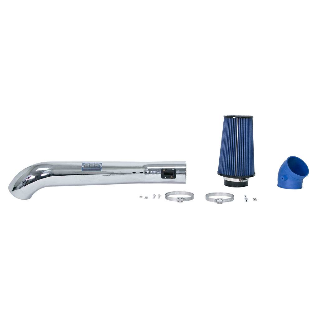 BBK Performance Parts 1744 2004-2008 F SERIES 04-05 EXPEDITION 5.4L COLD AIR KIT (Powder Coated Chrome) for Select Ford Expedition, Ford F-150, Ford F-150 Heritage