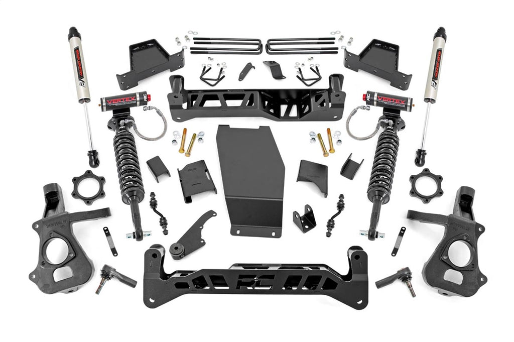 Rough Country 17457 Suspension Lift Kit for Select Chevrolet Silverado 1500, GMC Sierra
