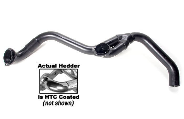 Hedman Hedders 17476 3-BOLT Gasketed Y-Pipe; for 68476, 68478, 66479, 66471, 61478, 66481-HTC Coated for Select Chevrolet Camaro, Pontiac Firebird