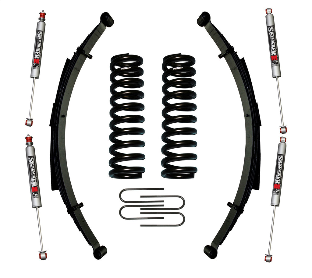Skyjacker 174BKS-M 3.5-4IN. 78-79 BRO W/REAR SPR for Select Ford Bronco
