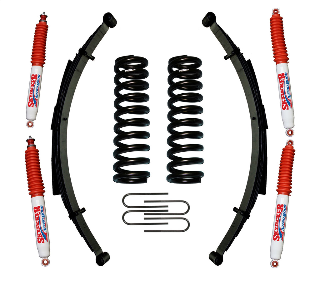 Skyjacker 174BKS-N 3.5-4IN. 78-9 BRO W/REAR SPR for Select Ford Bronco