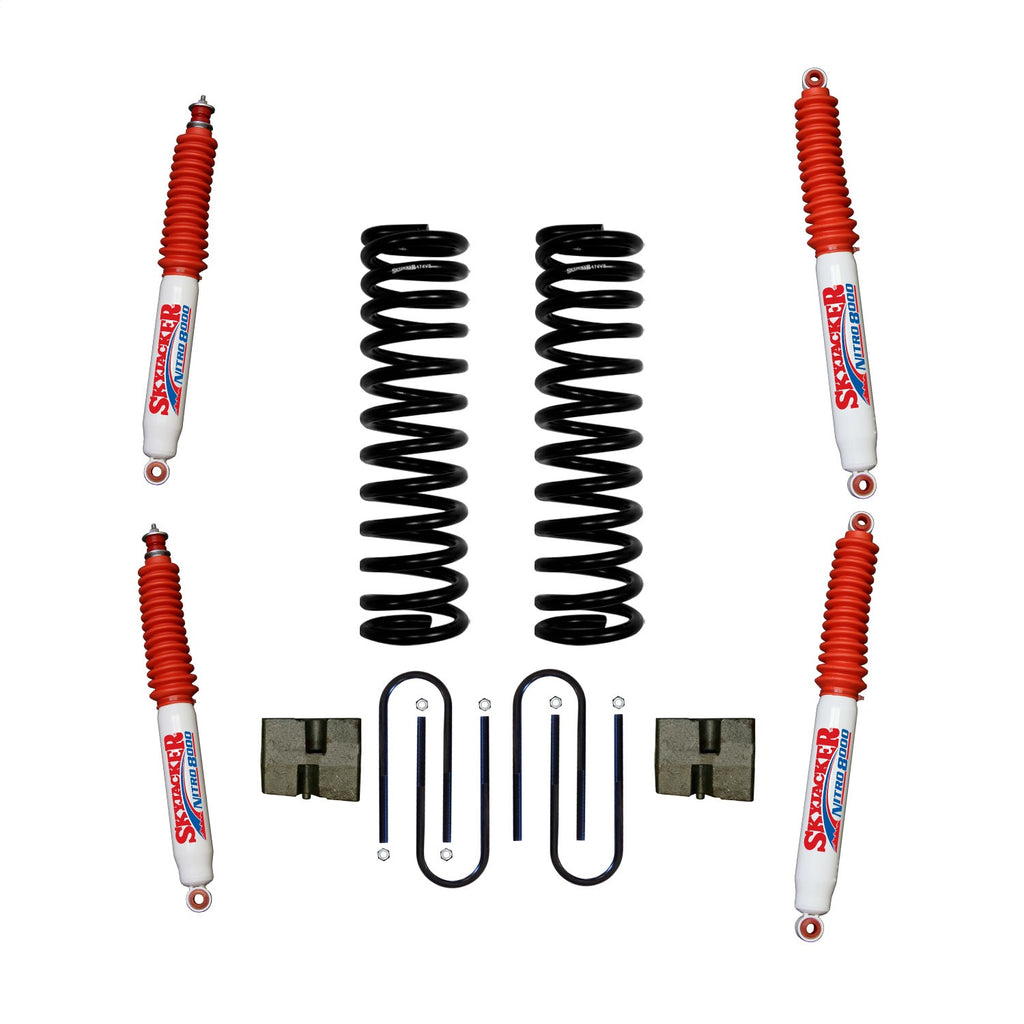 Skyjacker 174EBK-N 4.5-5IN. 66-77 EARLY BRON 4WD for Select Ford Bronco