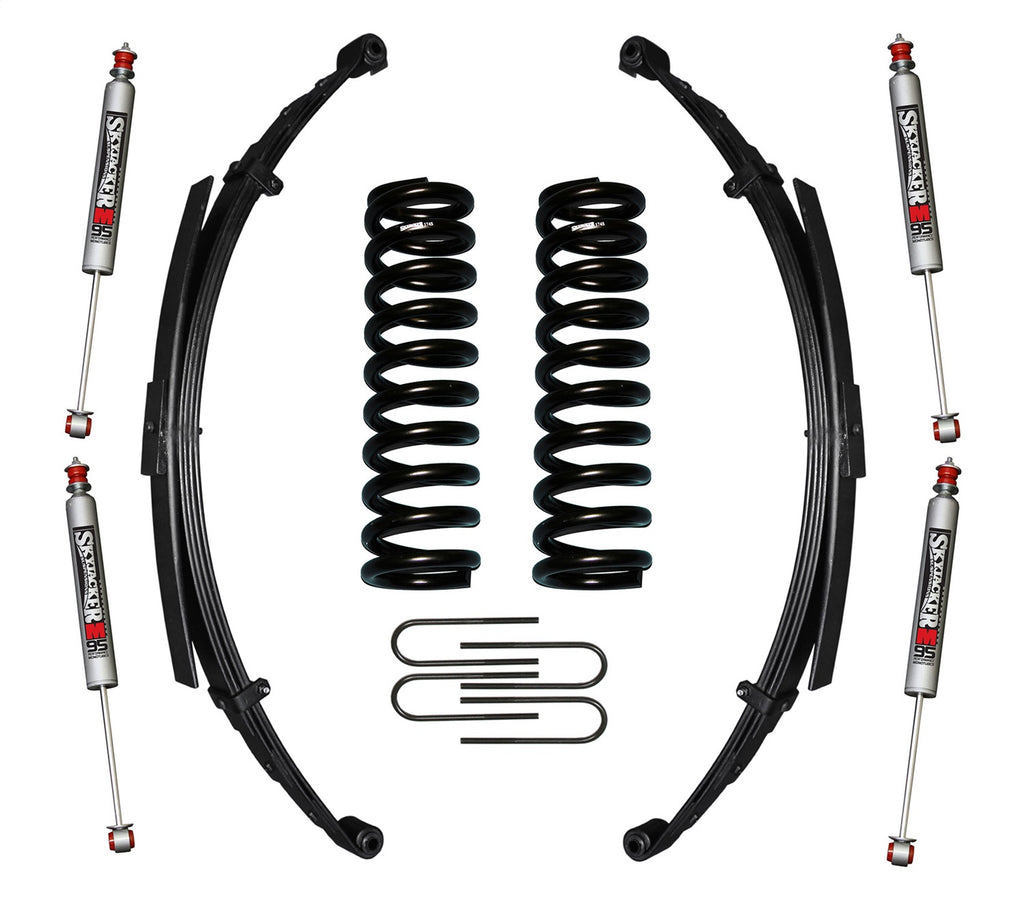 Skyjacker 174PKS-M 3.5-4IN. 73-79 F150 W/REAR SP for Select Ford F-100, Ford F-150