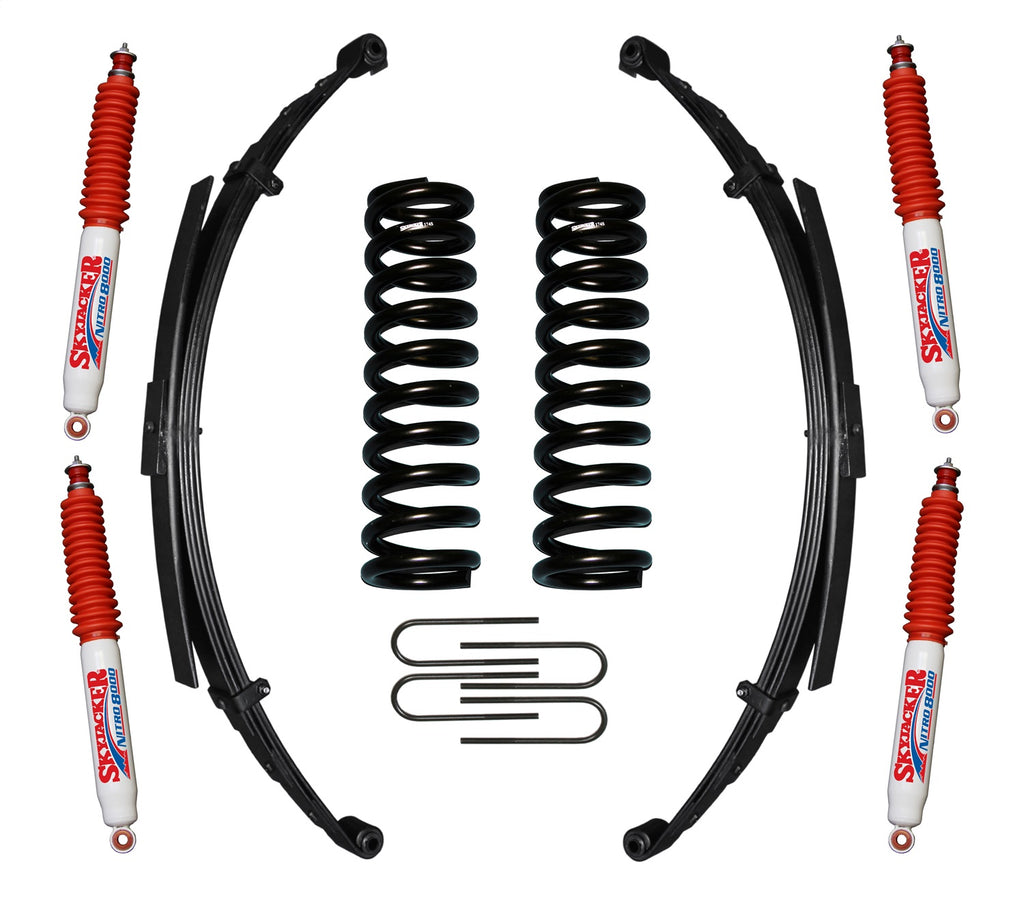 Skyjacker 174PKS-N 3.5-4IN. 73-79 F150 W/REAR SP for Select Ford F-100, Ford F-150