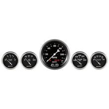 Load image into Gallery viewer, AutoMeter 1750 GAUGE KIT, 5 PC., 3 3/8" &amp; 2 1/16", GPS SPEEDOMETER, OLD TYME BLACK
