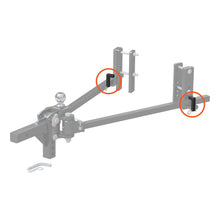 Load image into Gallery viewer, CURT 17514 Replacement TruTrack Weight Distribution Hitch Heavy-Duty L-Pin &amp; Clip