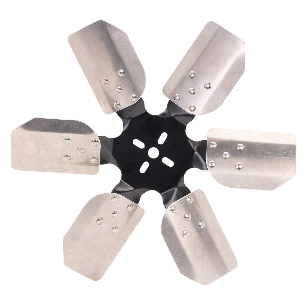 Derale 17517 17" Standard Rotation Rigid Race Fan, Aluminum Blade
