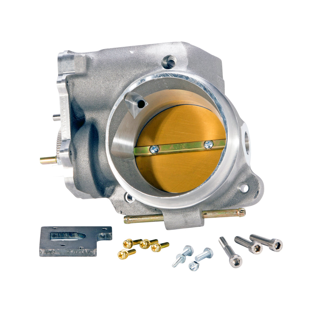 BBK Performance Parts 1757 2003-2006 CHEVROLET GM 4.8L 5.3L6.0L TRUCK  H2 80MM THROTTLE BODY for Select Chevrolet Avalanche 1500, Chevrolet Silverado 1500, Chevrolet Silverado HD, Chevrolet Silverado 2500, Chevrolet Silverado HD, Chevrolet Suburban 1500,