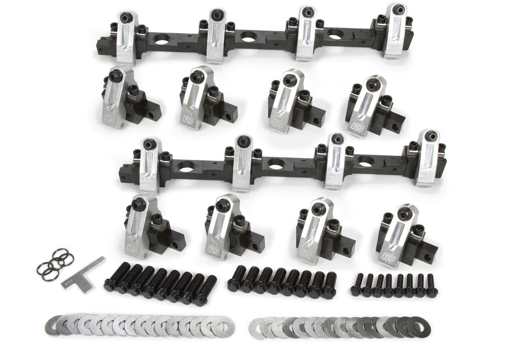 T AND D MACHINE 7013-175/175 BBF Shaft Rocker Arm Kit Trick Flow A460 Heads