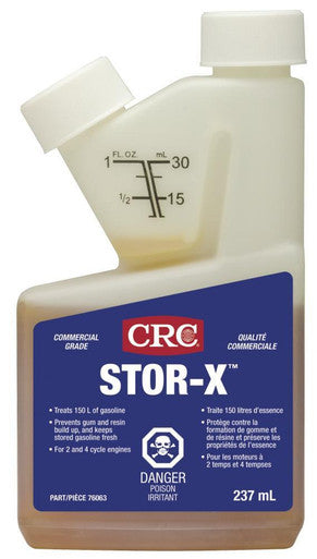 CRC Chemicals 76063 Stor-X™ Fuel Stabilizer - 237mL