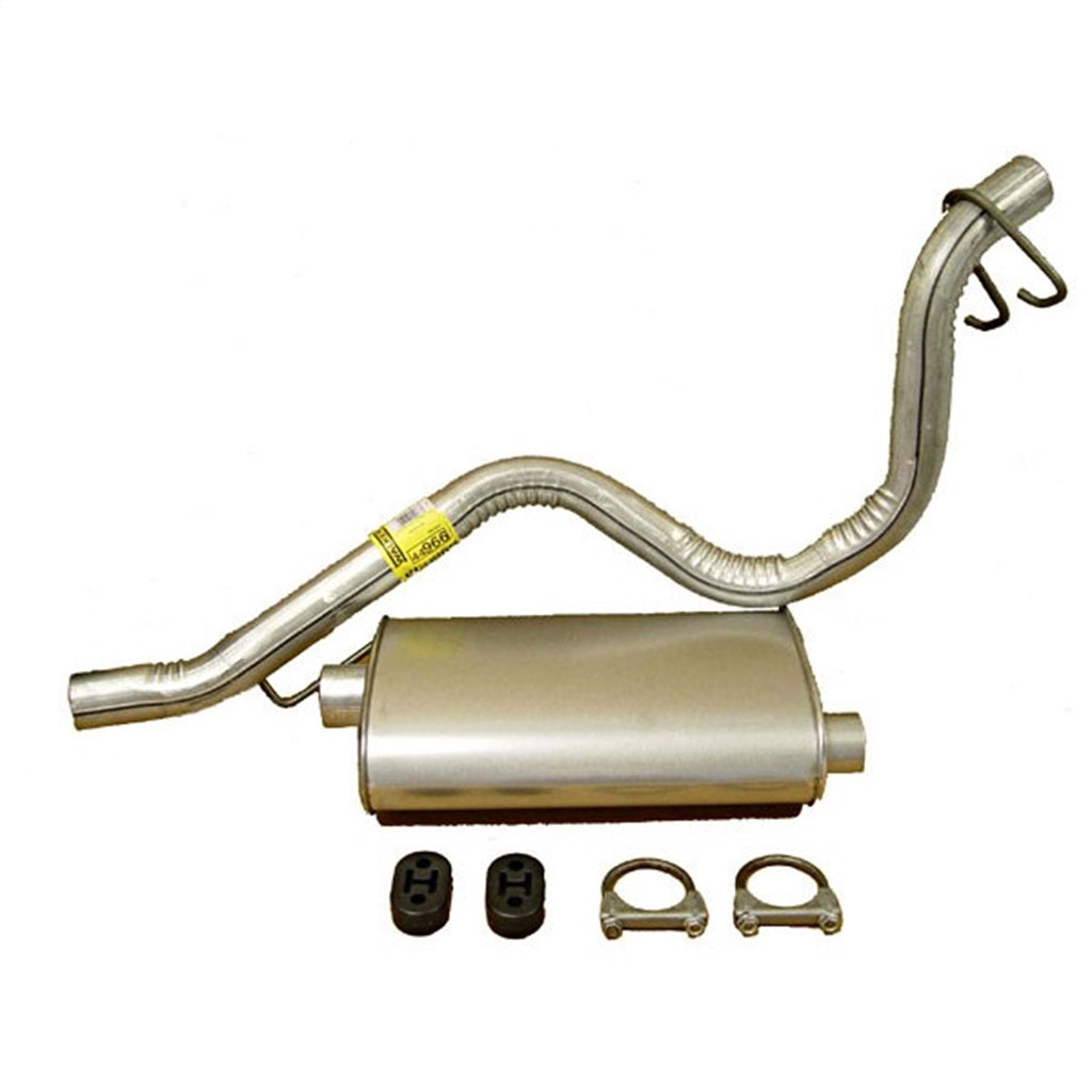 Omix 17606.02 Muffler And Tailpipe Kit for Select Jeep Wrangler