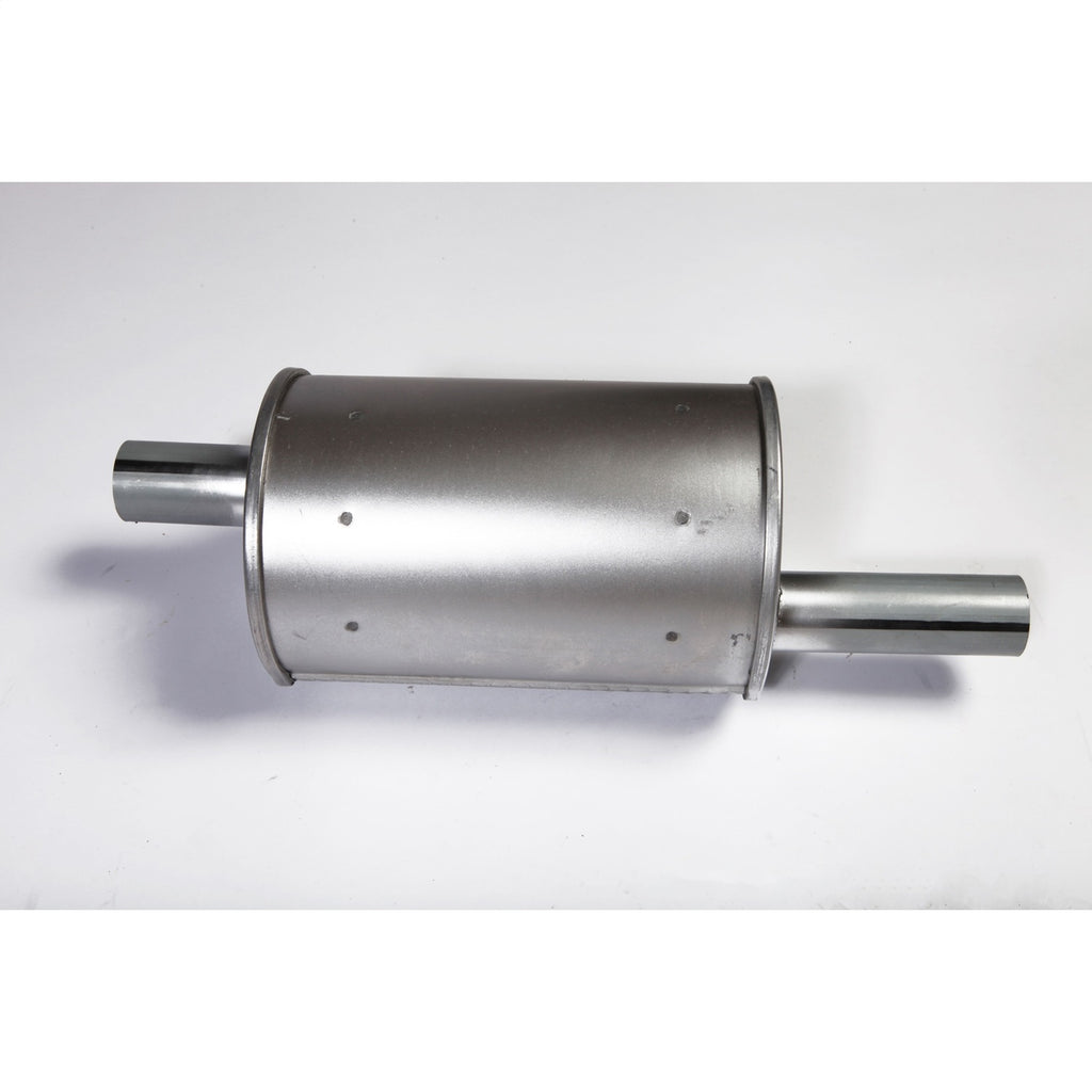 Omix 17609.02 Muffler for Select Jeep CJ3, Jeep CJ5, Jeep CJ6, Jeep Commando, Jeep DJ3, Jeep DJ5, Jeep DJ6, Jeep Dispatcher, Jeep F4, Jeep FC150, Jeep FC170, Jeep Jeepster, Jeep Utility, Jeep Willys