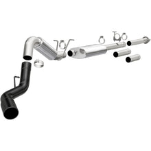 Load image into Gallery viewer, MagnaFlow Exhaust Products 19376 Street Series Black Coated Cat-Back System for Select Chevrolet Silverado HD, Chevrolet Silverado HD, GMC Sierra HD, GMC Sierra HD