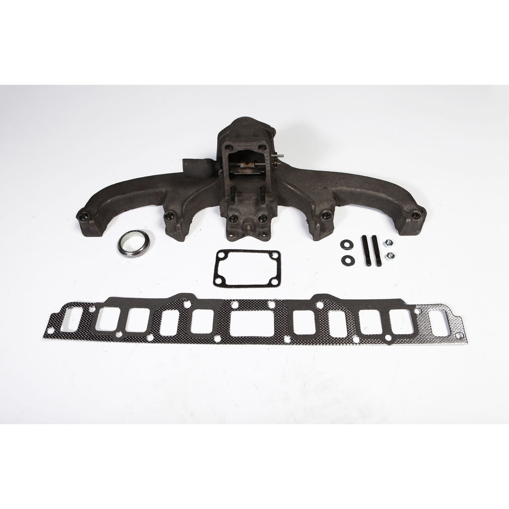 Omix 17622.05 Exhaust Manifold Kit for Select Jeep CJ5, Jeep CJ6, Jeep CJ7, Jeep Cherokee, Jeep Commando, Jeep DJ5, Jeep J-100, Jeep J-2500, Jeep J-2600, Jeep J-2700, Jeep J-3500, Jeep J-3600, Jeep J-3700, Jeep J-3800, Jeep J10, Jeep J20, Jeep Wagoneer