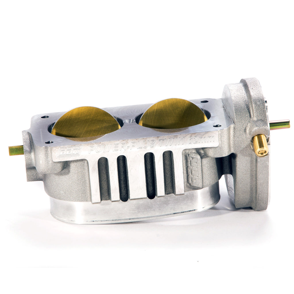 BBK Performance Parts 1763 2005-2010 MUSTANG GT TWIN 62MM POWER PLUS THROTTLE BODY for Select Ford Mustang