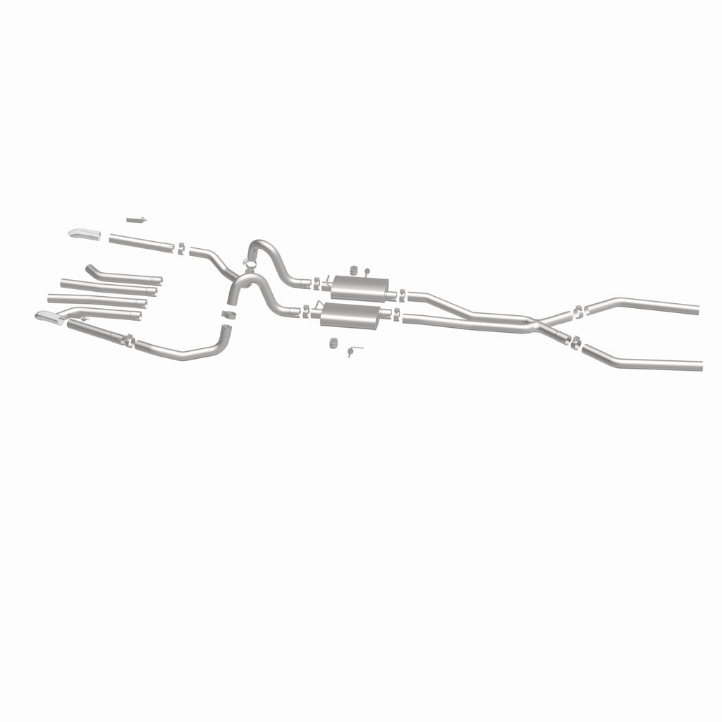 MagnaFlow Exhaust Products 15893 Street Series Polished System for Select Buick Skylark, Buick Special, Chevrolet Chevelle, Chevrolet El Camino, Oldsmobile 442, Oldsmobile Cutlass, Pontiac GTO