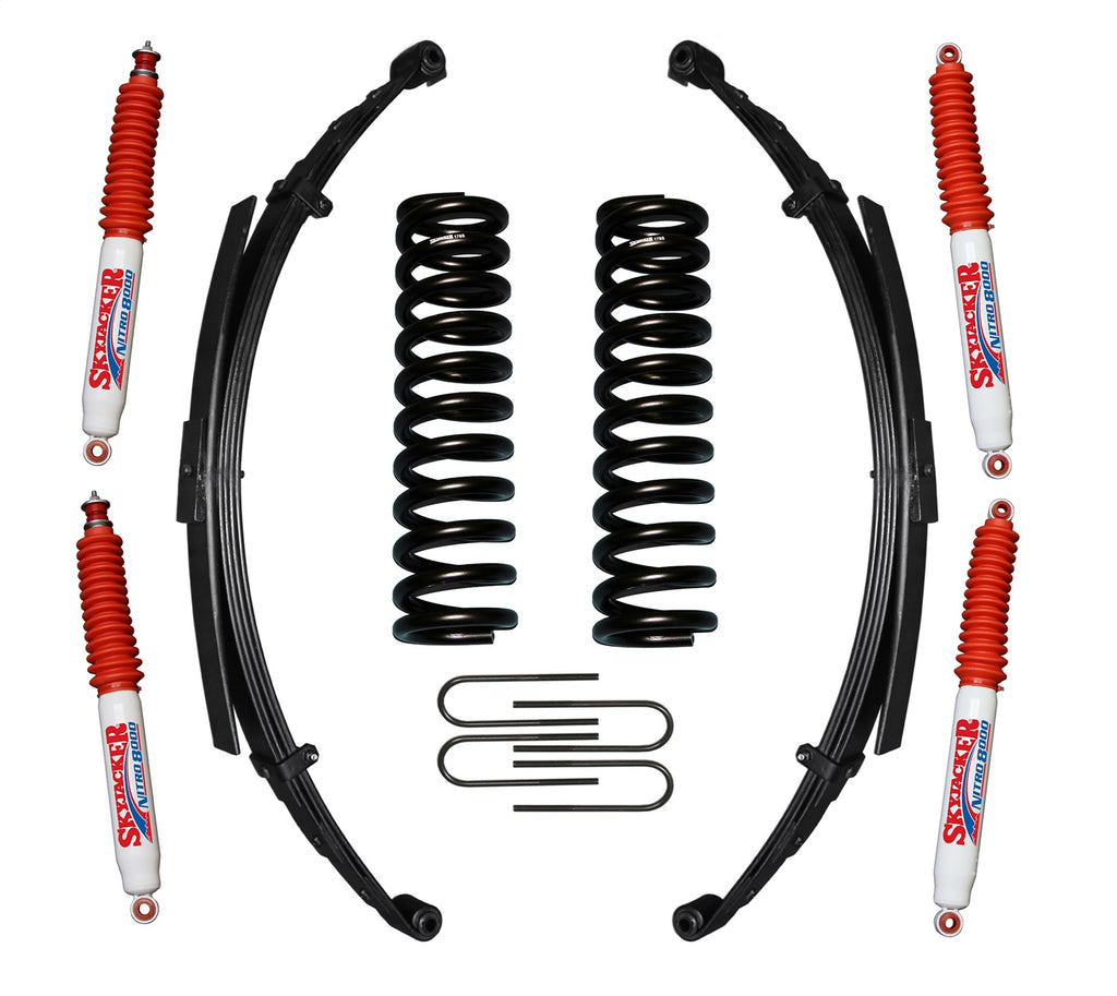 Skyjacker 176BKS-N 6IN. 78-79 BRO W/REAR SPRGS for Select Ford Bronco