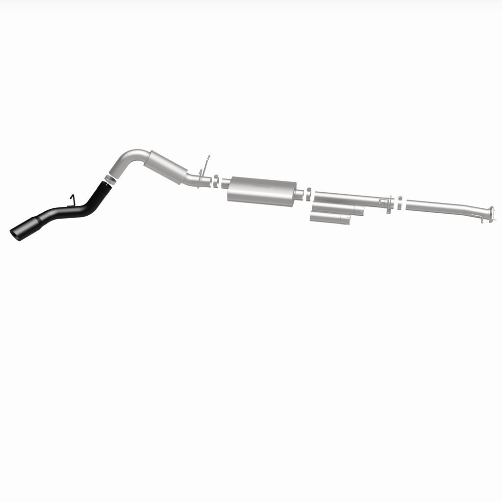 MagnaFlow Exhaust Products 19376 Street Series Black Coated Cat-Back System for Select Chevrolet Silverado HD, Chevrolet Silverado HD, GMC Sierra HD, GMC Sierra HD
