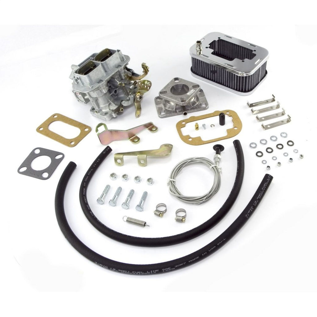 Omix 17702.01 Performance Carburetor Conversion Kit for Select Jeep CJ3, Jeep CJ5, Jeep CJ6, Jeep Commando, Jeep DJ3, Jeep DJ5, Jeep DJ6, Jeep Dispatcher, Jeep F4, Jeep FC150, Jeep FC170, Jeep Jeepster, Jeep Utility, Jeep Willys
