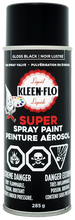 Load image into Gallery viewer, Kleen Flo 4001 Super Spray Paint, Gloss Black - 285g