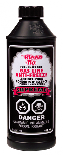 Kleen Flo 412 Supreme Gas Line Anti-Freeze - 300mL