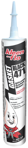 Kleen Flo 471 Gasket Black Silicone Maker - 300mL