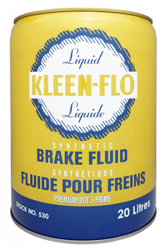 Kleen Flo 530 Dot 3 Heavy Duty Brake Fluid - 20L