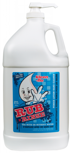 Kleen Flo 543 Rub'N Rinse Hand Cleaner - 3.5L