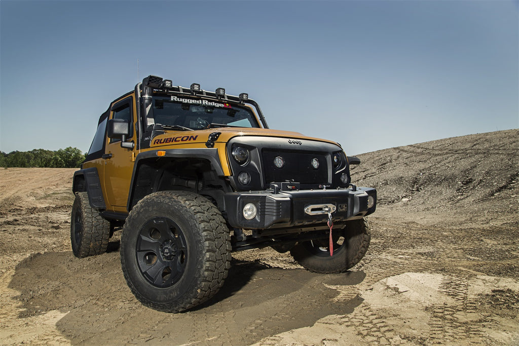 Rugged Ridge 17756.21 XHD Snorkel Kit for Select Jeep Wrangler, Jeep Wrangler JK