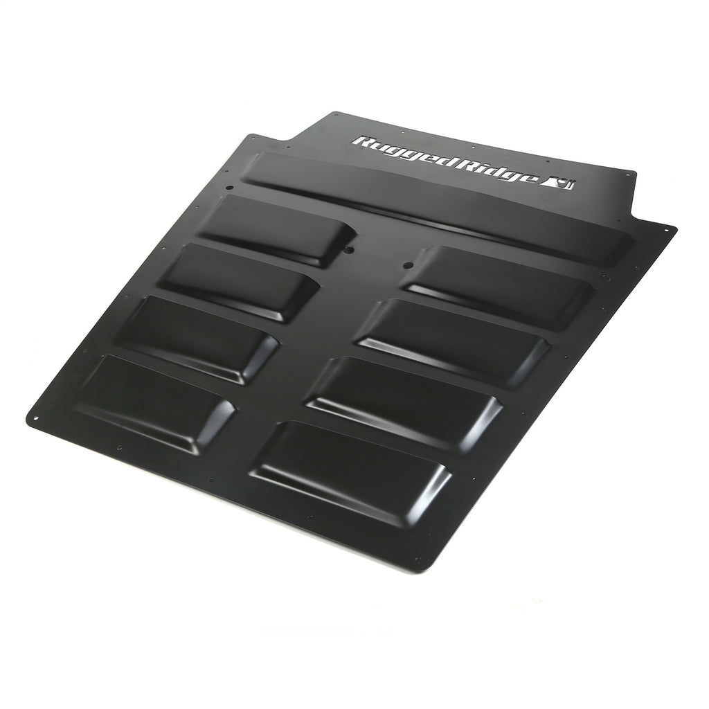 Rugged Ridge 17759.10 Hood Vent Insert for Select Jeep Wrangler, Jeep Wrangler JK