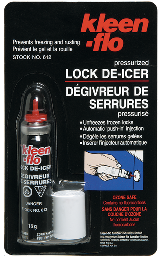 Kleen Flo 612 Lock De-Icer - 18g