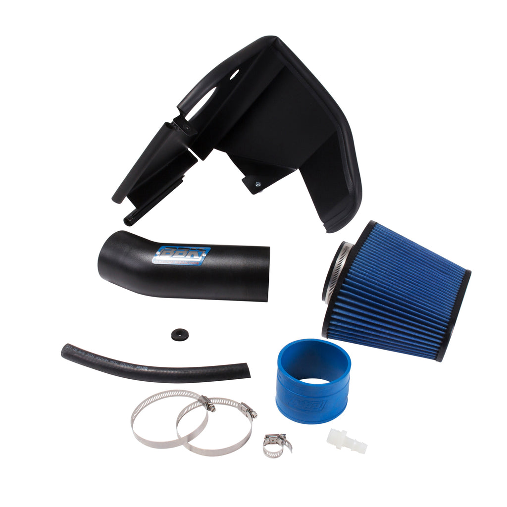 BBK Performance Parts 17775 2011-24 DODGE 6.4L SRT8 CHALLENGER CHARGER COLD AIR INTAKE (BLACKOUT FINISH) for Select Chrysler 300, Dodge Challenger, Dodge Charger