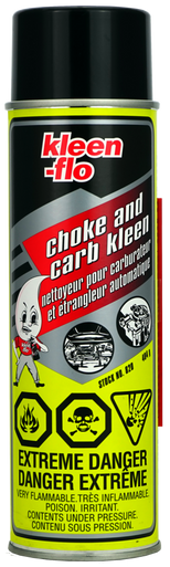Kleen Flo 820 Automatic Choke & Carburetor Cleaner, 404 g