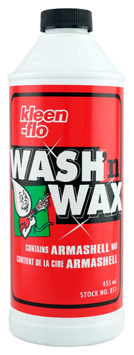 Kleen Flo 851 Wash'N Wax Liquid - 455mL