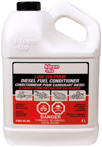 Kleen Flo 964 Low Sulphur Diesel Fuel Conditioner - 4L