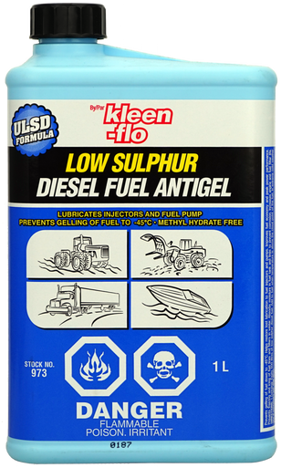 Kleen Flo 973 Diesel Conditioner With Anti Gel & Low Sulphur - 1L