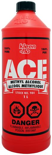 Kleen Flo 984 Ace Methyl Alcohol - 1L