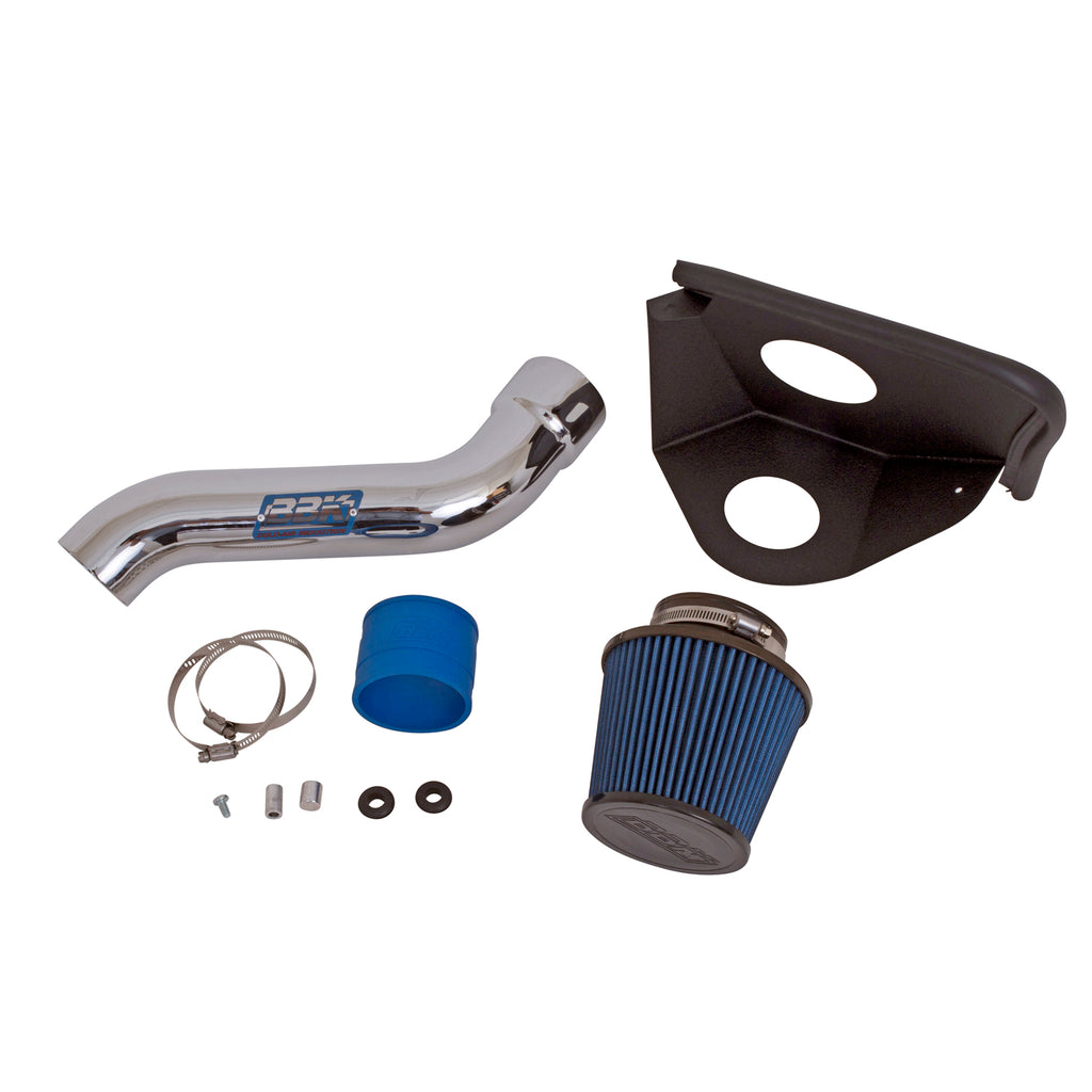 BBK Performance Parts 1785 2005-10 DODGE CHARGER, CHALLENGER, 3.5L V6 COLD AIR KIT (Powder Coated Chrome) for Select Chrysler 300, Dodge Challenger, Dodge Charger, Dodge Magnum