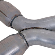 Load image into Gallery viewer, BBK Performance Parts 1786 1987-04 MUSTANG COYOTE SWAP SHORT MID X PIPE WITH HIGH FLOW CATS for Select Ford Mustang