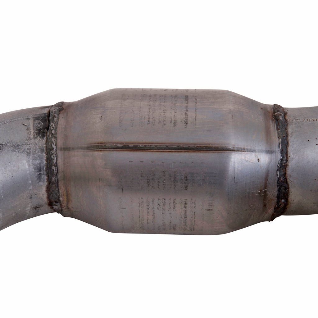 BBK Performance Parts 1786 1987-04 MUSTANG COYOTE SWAP SHORT MID X PIPE WITH HIGH FLOW CATS for Select Ford Mustang