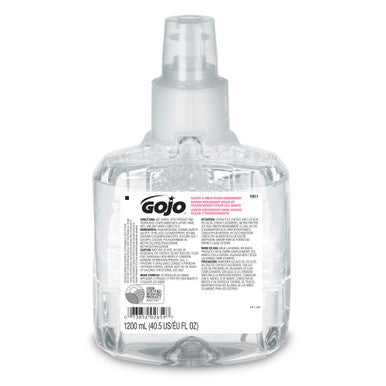 GOJO 1911-02 Clear & Mild Foam Handwash, 1.2 L