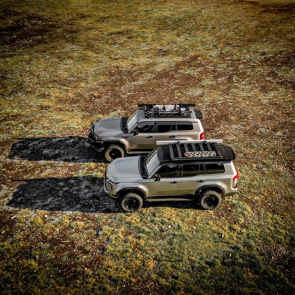 ARB 17921080 BASE Rack Mount Kit and Deflector for Select Lexus GX550, Toyota Land Cruiser