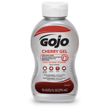 GOJO 2354-08 Cherry Gel Pumice Hand Cleaner, 295 mL