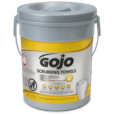 GOJO 6396-06 Scrubbing Towels, 72 Pk
