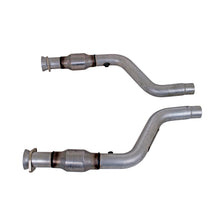 Load image into Gallery viewer, BBK Performance Parts 1796 2005-2008 DODGE CHALLENGER CHARGER 300 5.7L SHORT MID PIPE W/ CATS for Select Chrysler 300, Dodge Charger, Dodge Magnum