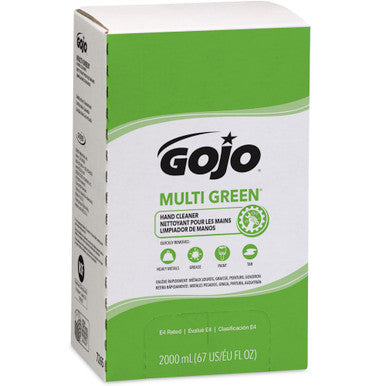 GOJO 7265-04 MULTI GREEN® Hand Cleaner, 2 L